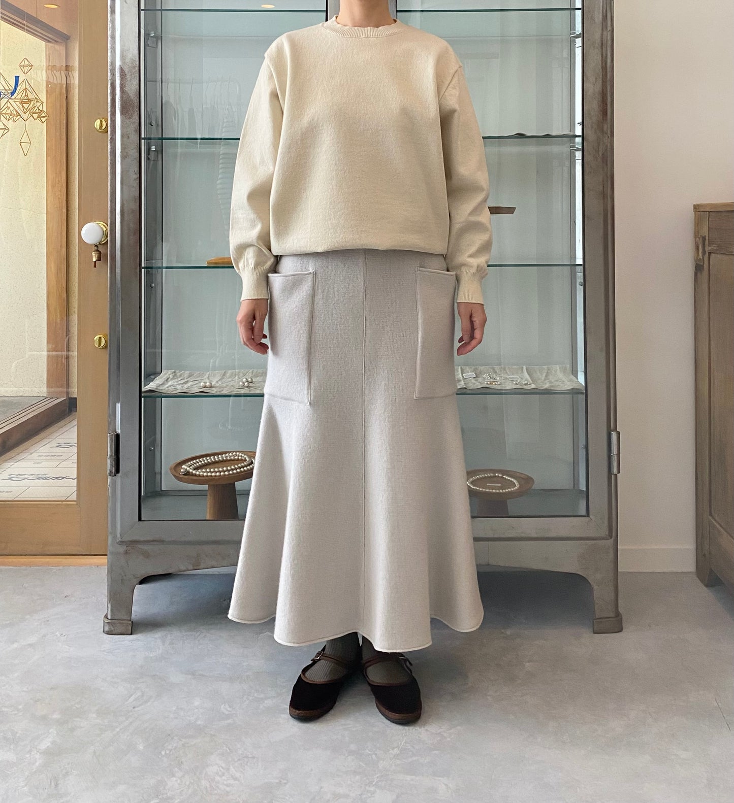 Knit mermaid skirt TENNNE HANDCRAFTED MODERN 通販