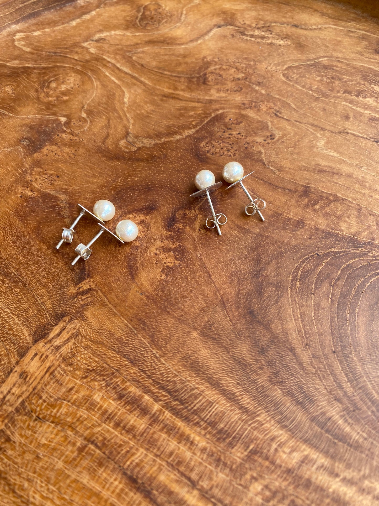 petite robe noire コットンパールピアス