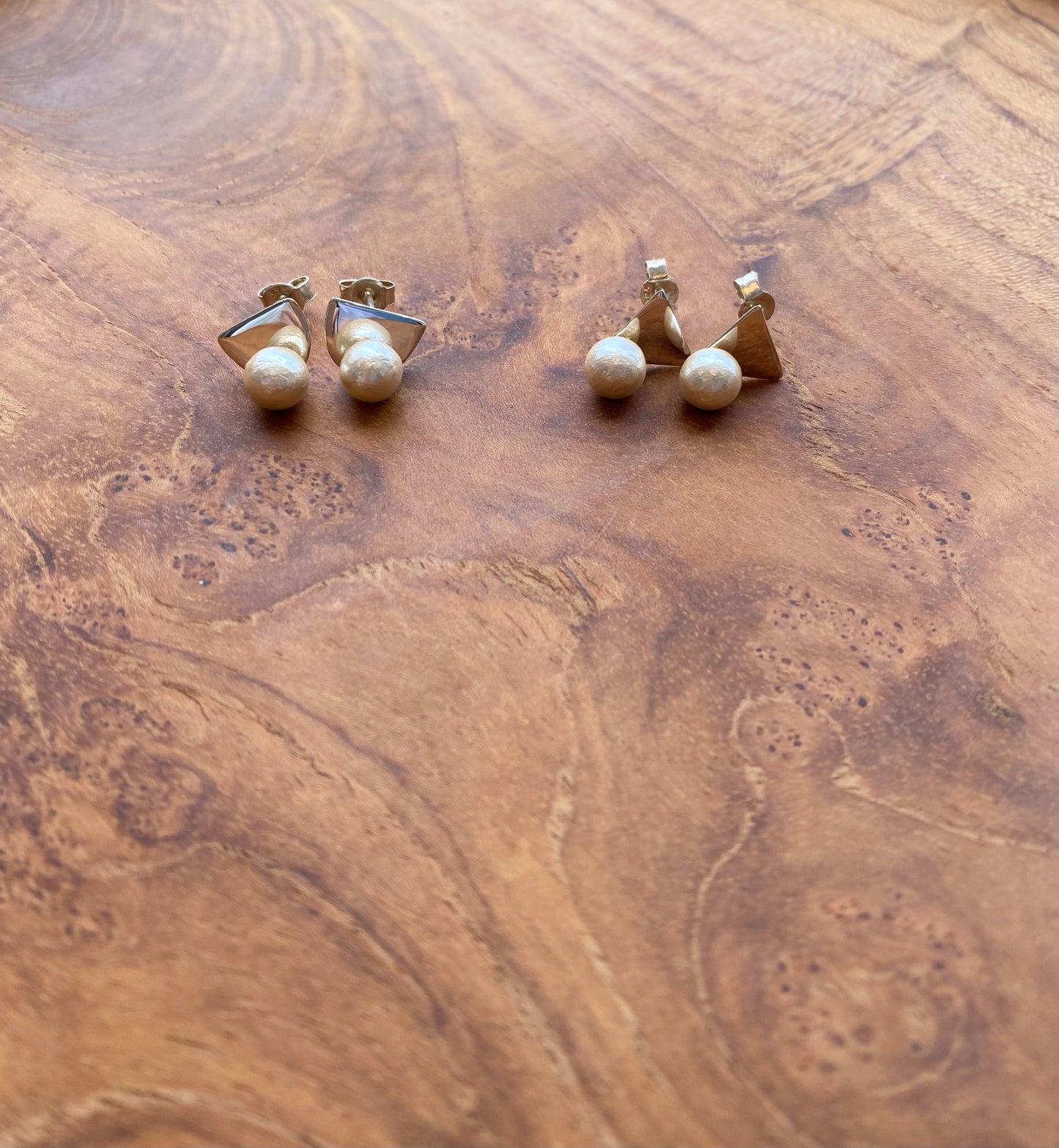 petite robe noire コットンパールピアス