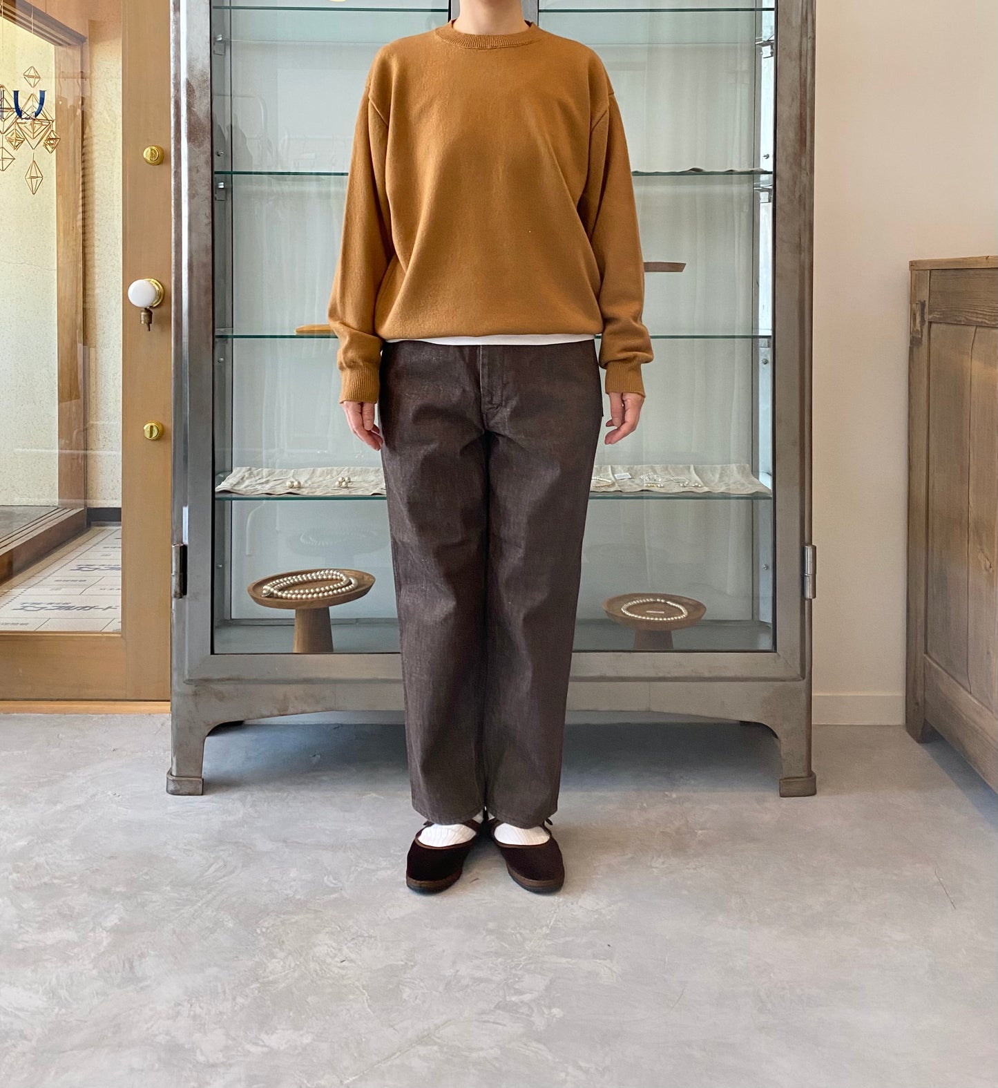 NEW BASIC CASHMERE KNIT PULL OVER Yonetomi 米富繊維 通販