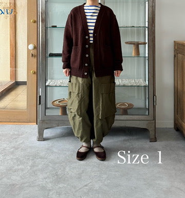 SOFT LAMB WOOL KNIT C/D (Size 1)　Yonetomi ニット　通販　取扱店