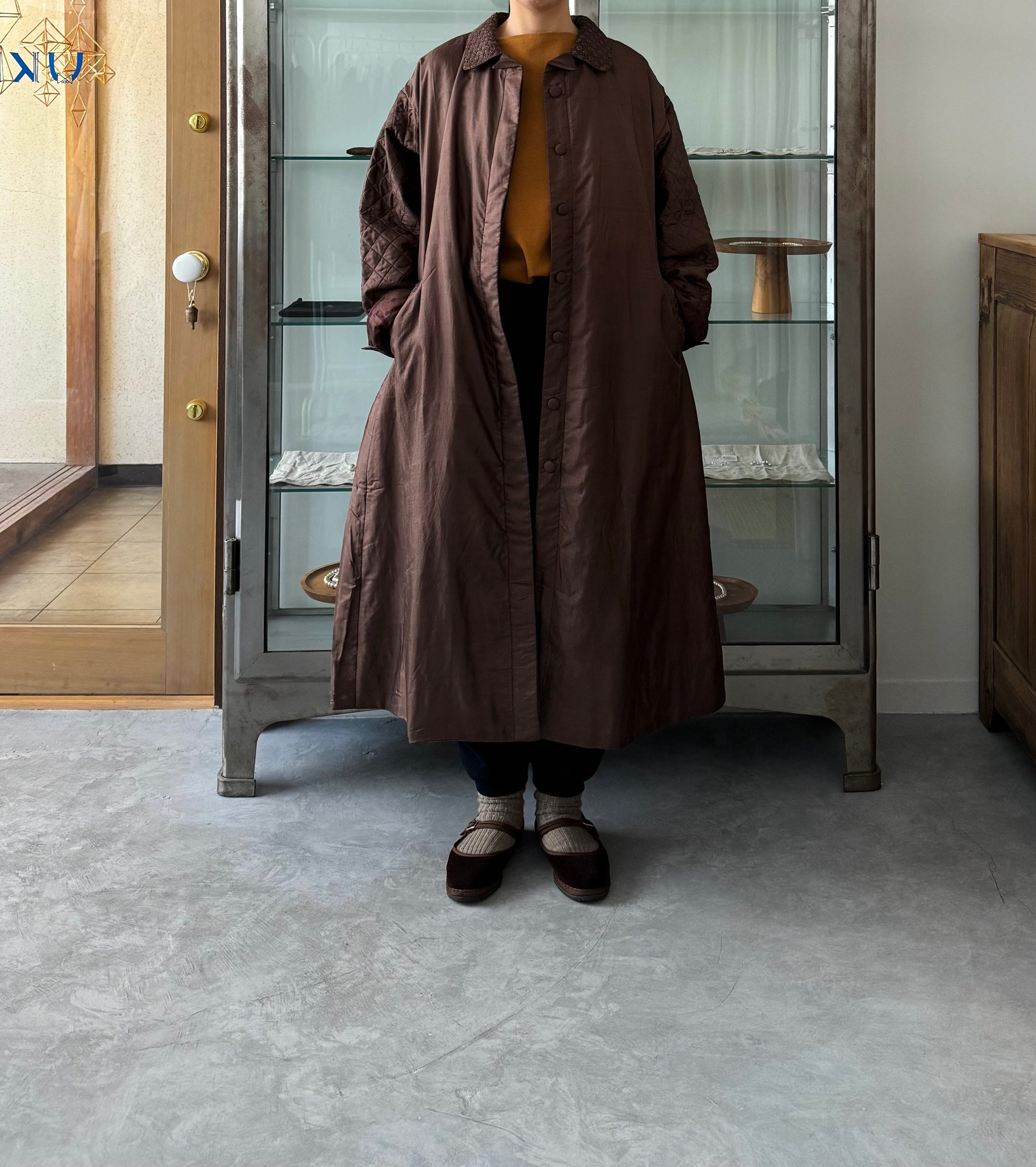 Embroidery Quilting Coat　BUNON コート　通販　取扱店