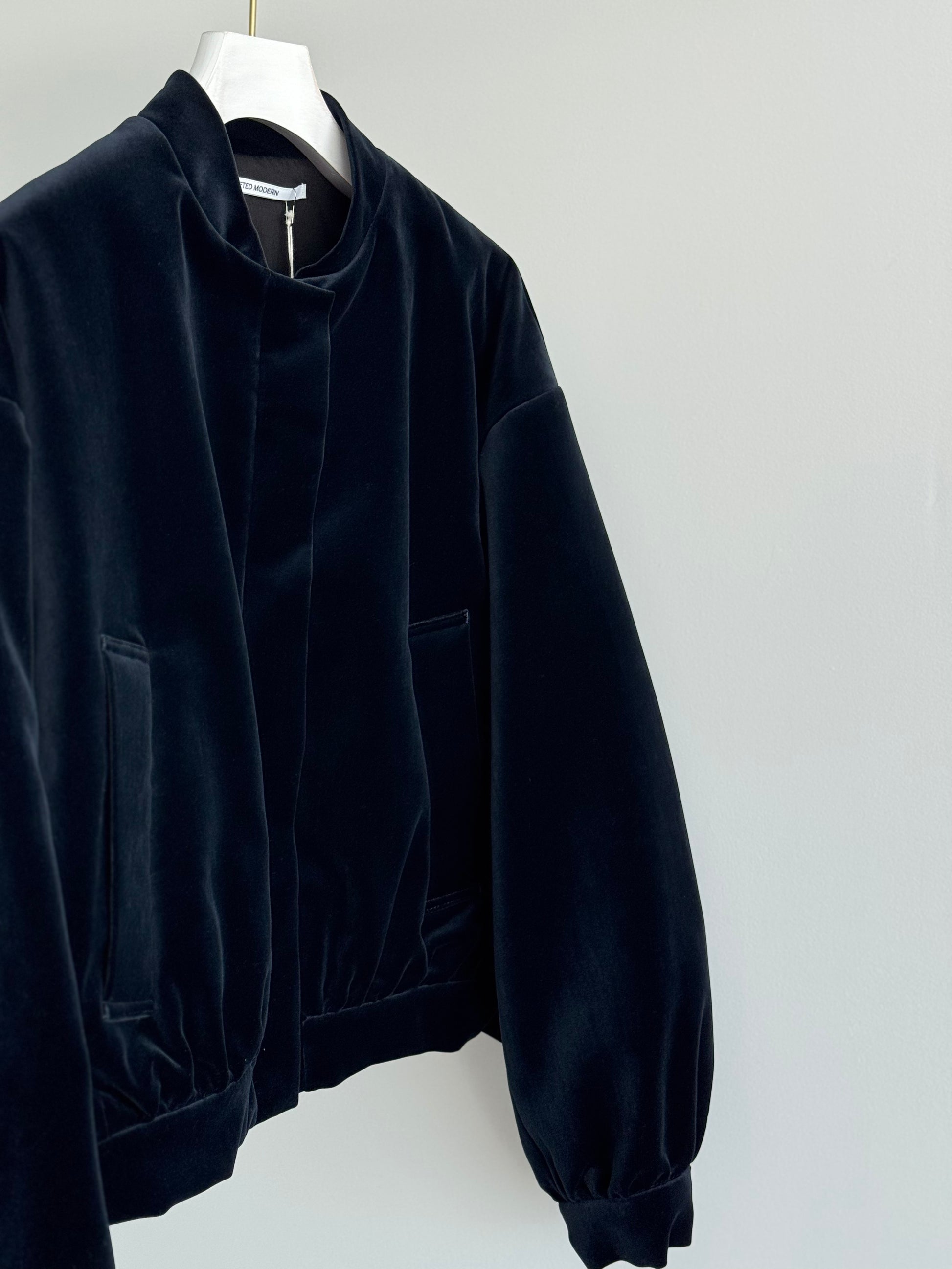 VELVET PADDED BLOUSON　TENNE HANDCRAFTED MODERN　ブルゾン　通販　取扱店