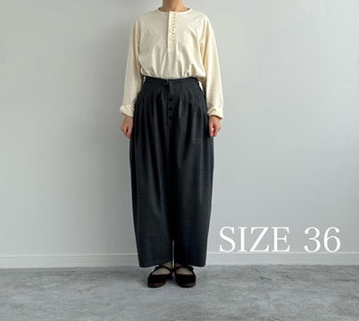 オーバルパンツTW　Porter des boutons　ポルテデブトン　通販　取扱店