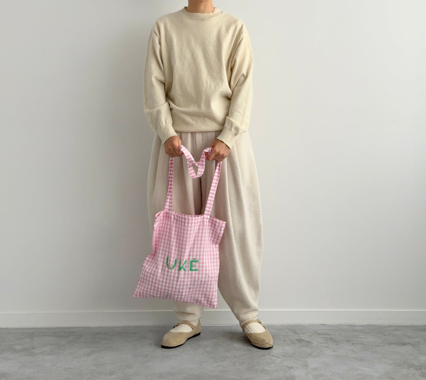 TOTE BAG ( GINGHAM CHECK )