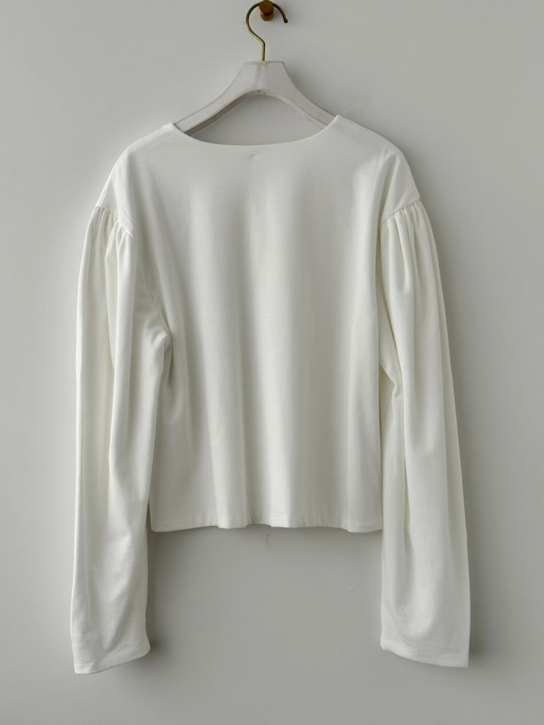 PUFF SLEEVE CARDIGAN　Shida　カーディガン　通販　取扱店