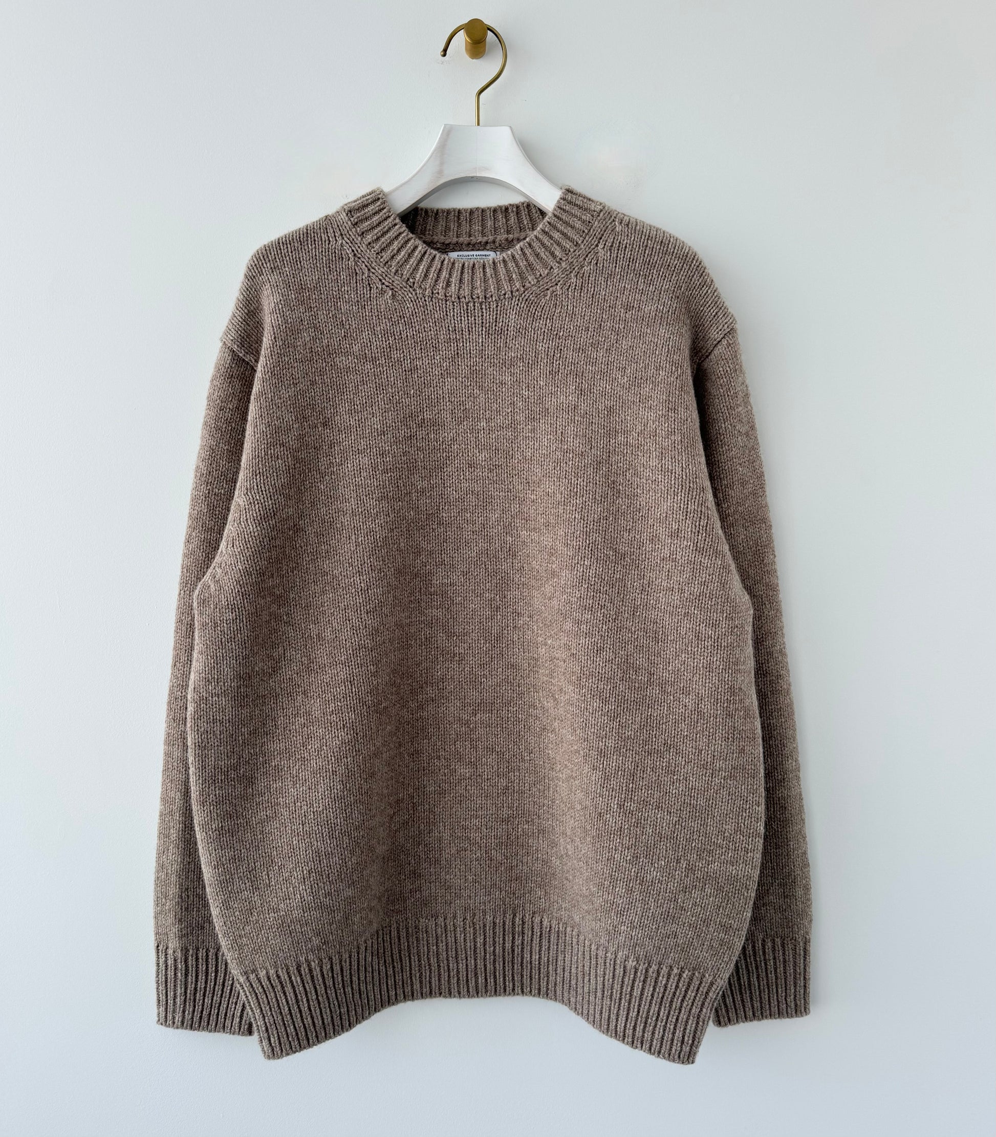 SOFT LAMB WOOL KNIT P/O (Size 2)　Yonetomi ニット　通販　取扱店