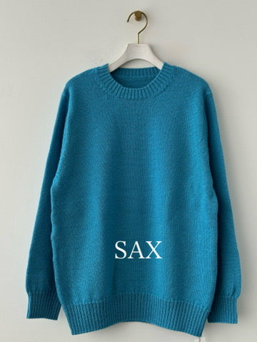 【DEADSTOCK YARN】Yonetomi SHETLAND WOOL SWEATER　通販　取扱店