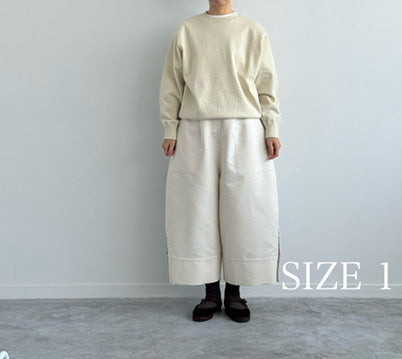 RIGID CASHMERE SWEATER P/O ( RAW ) Yonetomi  カシミヤ　米富繊維　通販　取扱店