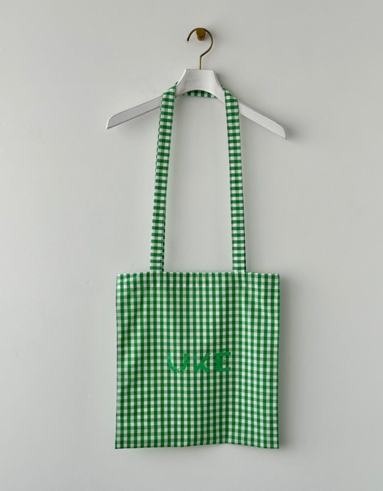 TOTE BAG ( GINGHAM CHECK )