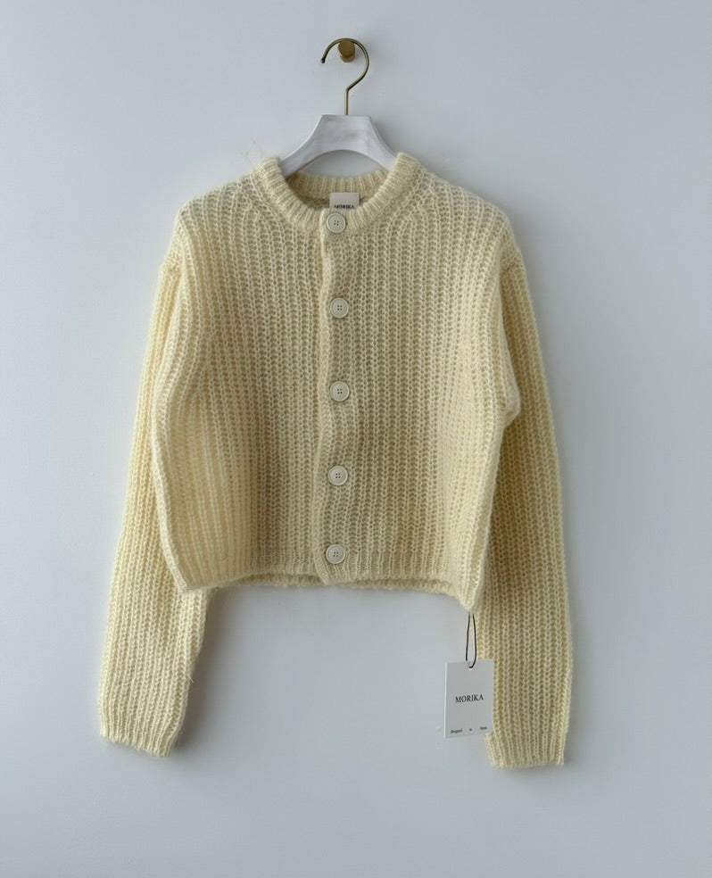 SHORT CARDIGAN　MORIKA モヘアカーディガン 通販　取扱店