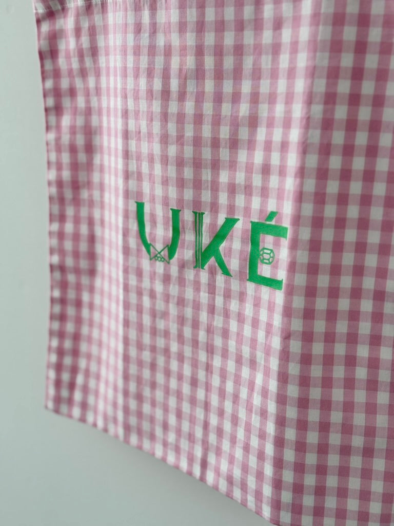 TOTE BAG ( GINGHAM CHECK )