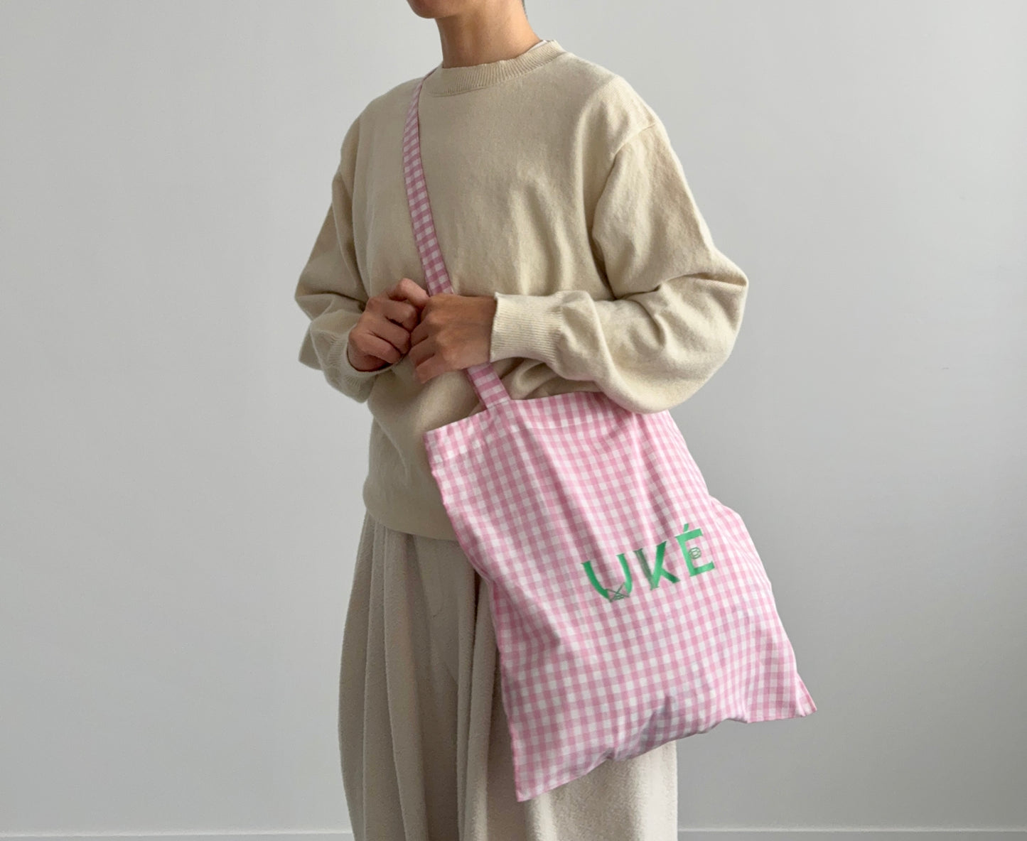 TOTE BAG ( GINGHAM CHECK )
