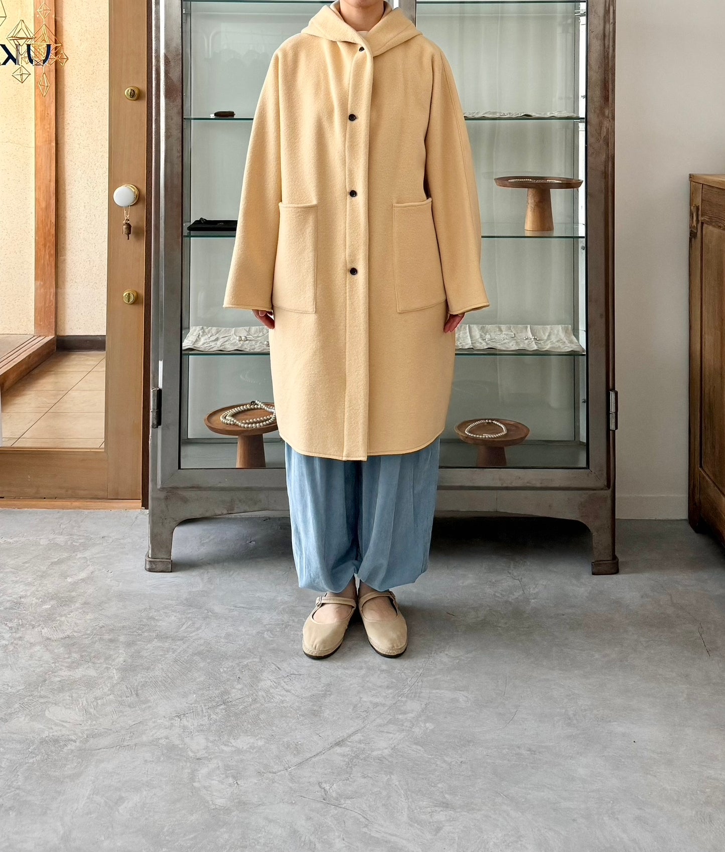 SUPER 140s LONG HOOD COAT　TENNE HANDCRAFTED MODERN コート　通販　取扱店