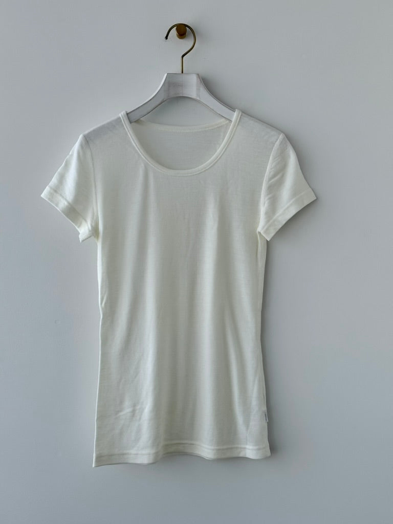 MARIE ( T-SHIRT )　JOHA 　ヨハ　ウールインナー 半袖　通販　取扱店