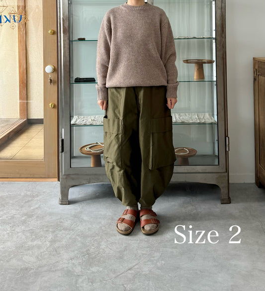 SOFT LAMB WOOL KNIT P/O (Size 2)　Yonetomi ニット　通販　取扱店