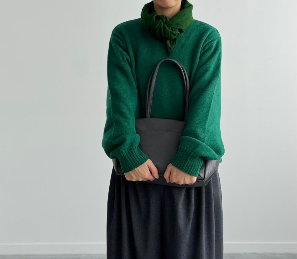 【DEADSTOCK YARN】Yonetomi SHETLAND WOOL SWEATER　通販　取扱店