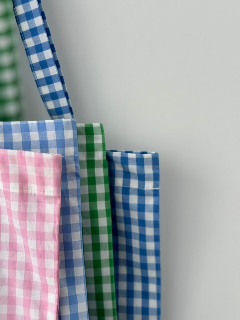 TOTE BAG ( GINGHAM CHECK )