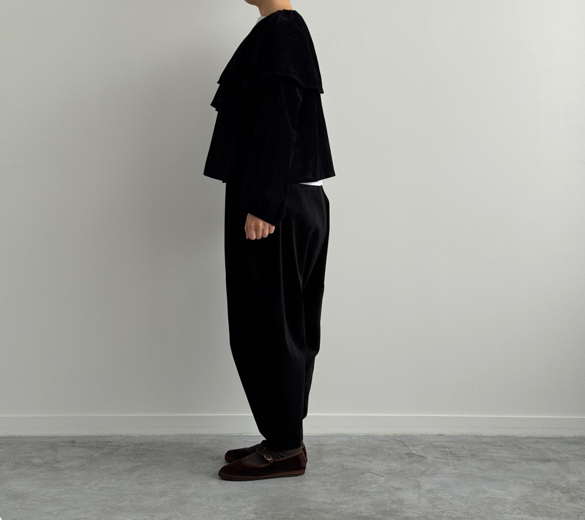 ワイドカラーカーディガン　Porter des boutons　ポルテデブトン　通販　取扱店