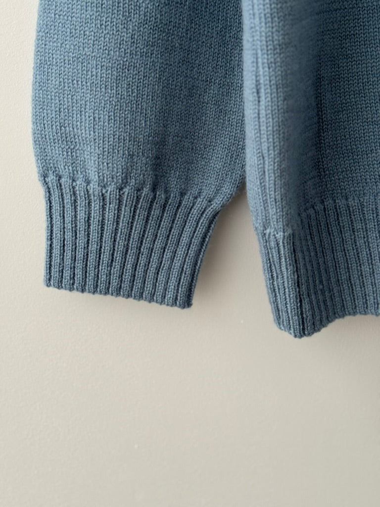 【DEADSTOCK YARN】Yonetomi SHETLAND WOOL SWEATER　通販　取扱店