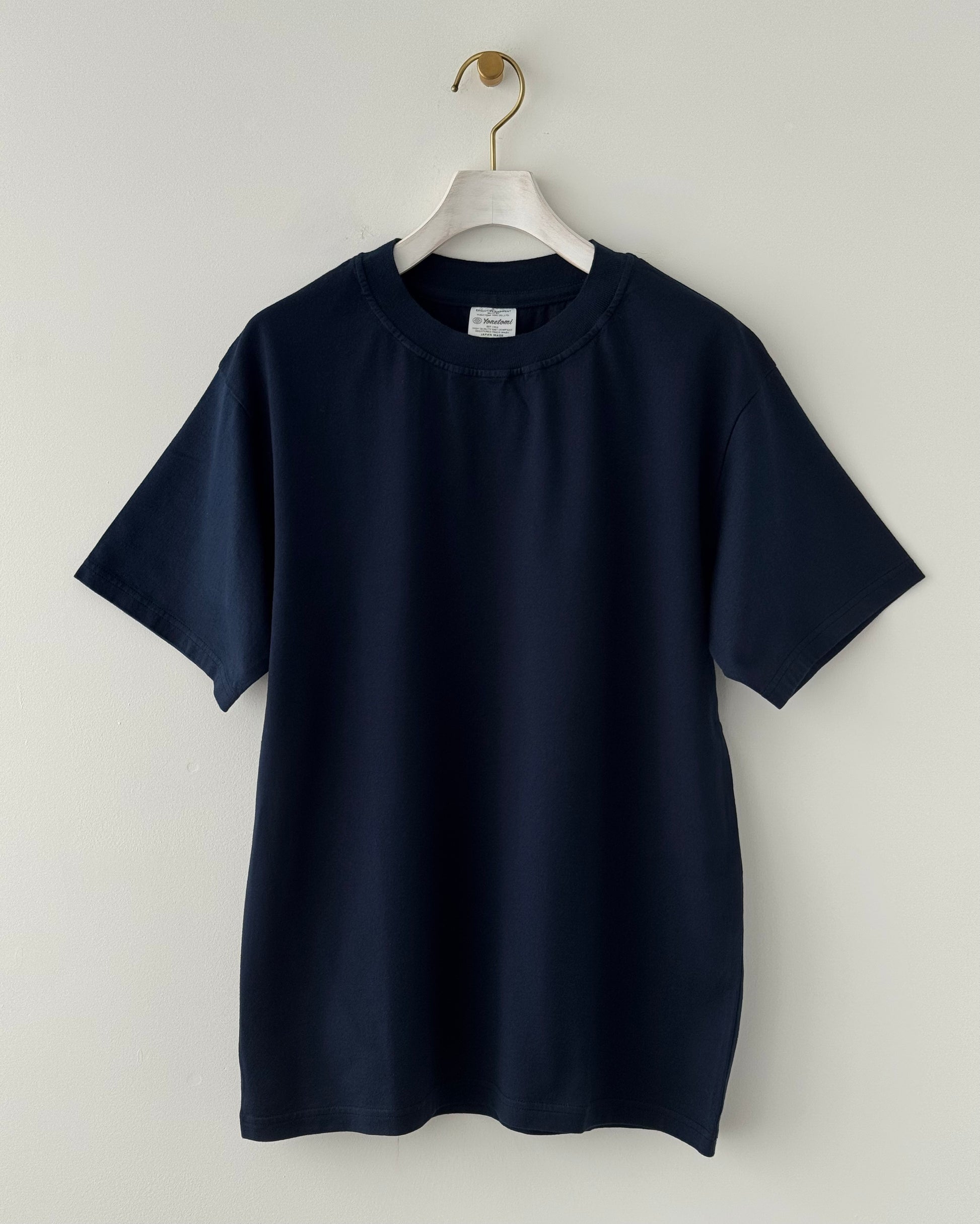 NEW BASIC GARMENT DYED T-SHIRT Yonetomi 米富繊維　Tシャツ　通販　取扱店