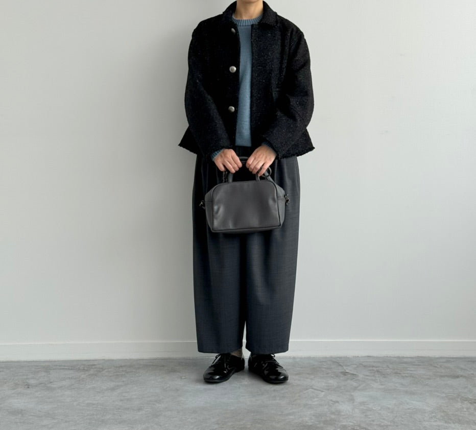 【DEADSTOCK YARN】Yonetomi SHETLAND WOOL SWEATER　通販　取扱店