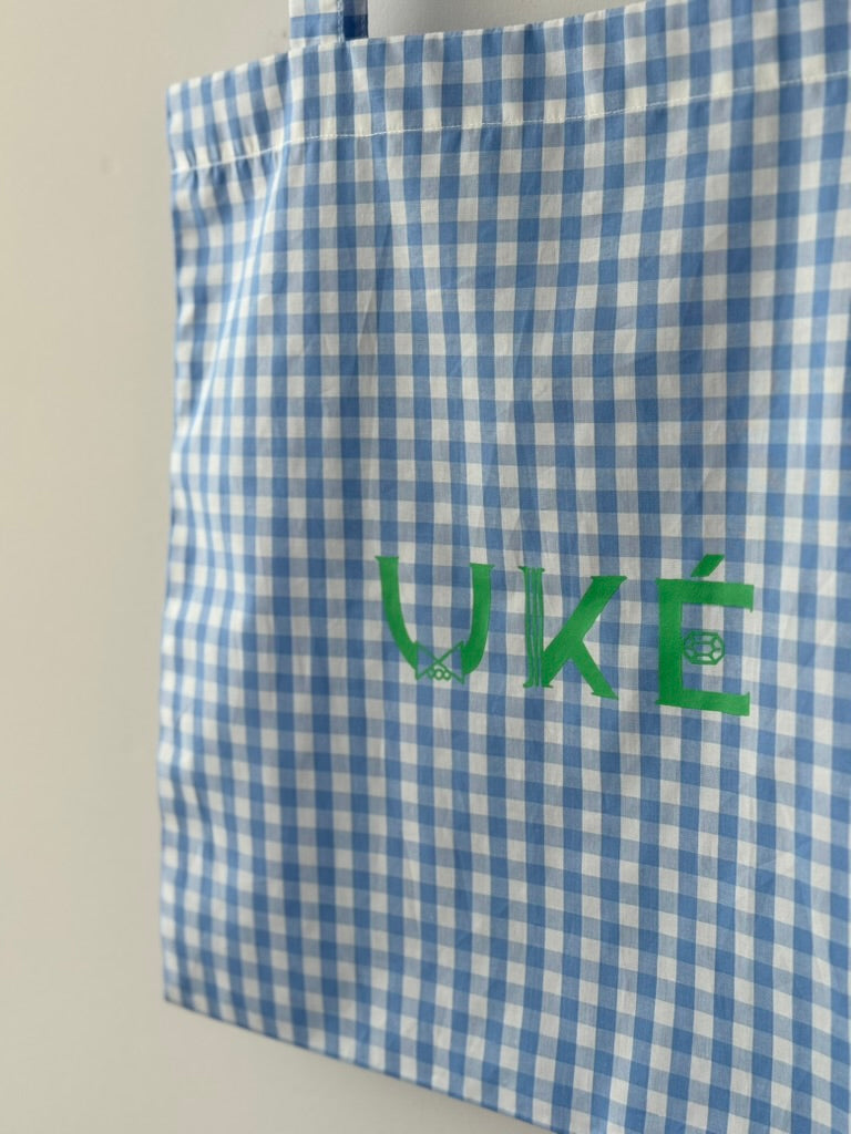 TOTE BAG ( GINGHAM CHECK )