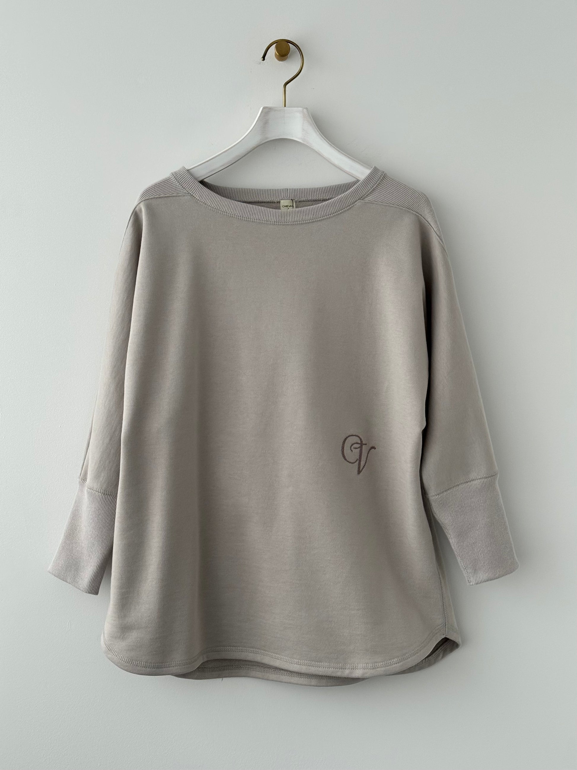 ドルマンスリーブのスウェット CHEVAL plus　通販　取扱店