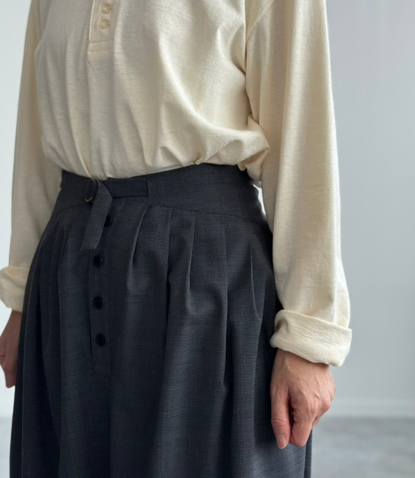 オーバルパンツTW　Porter des boutons　ポルテデブトン　通販　取扱店