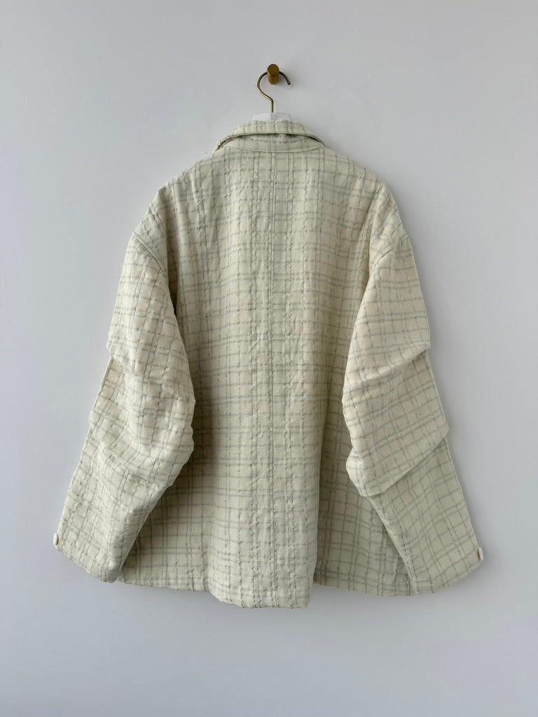 Kantha Over Jacket(ECRU)　BUNON ジャケット　通販　取扱店