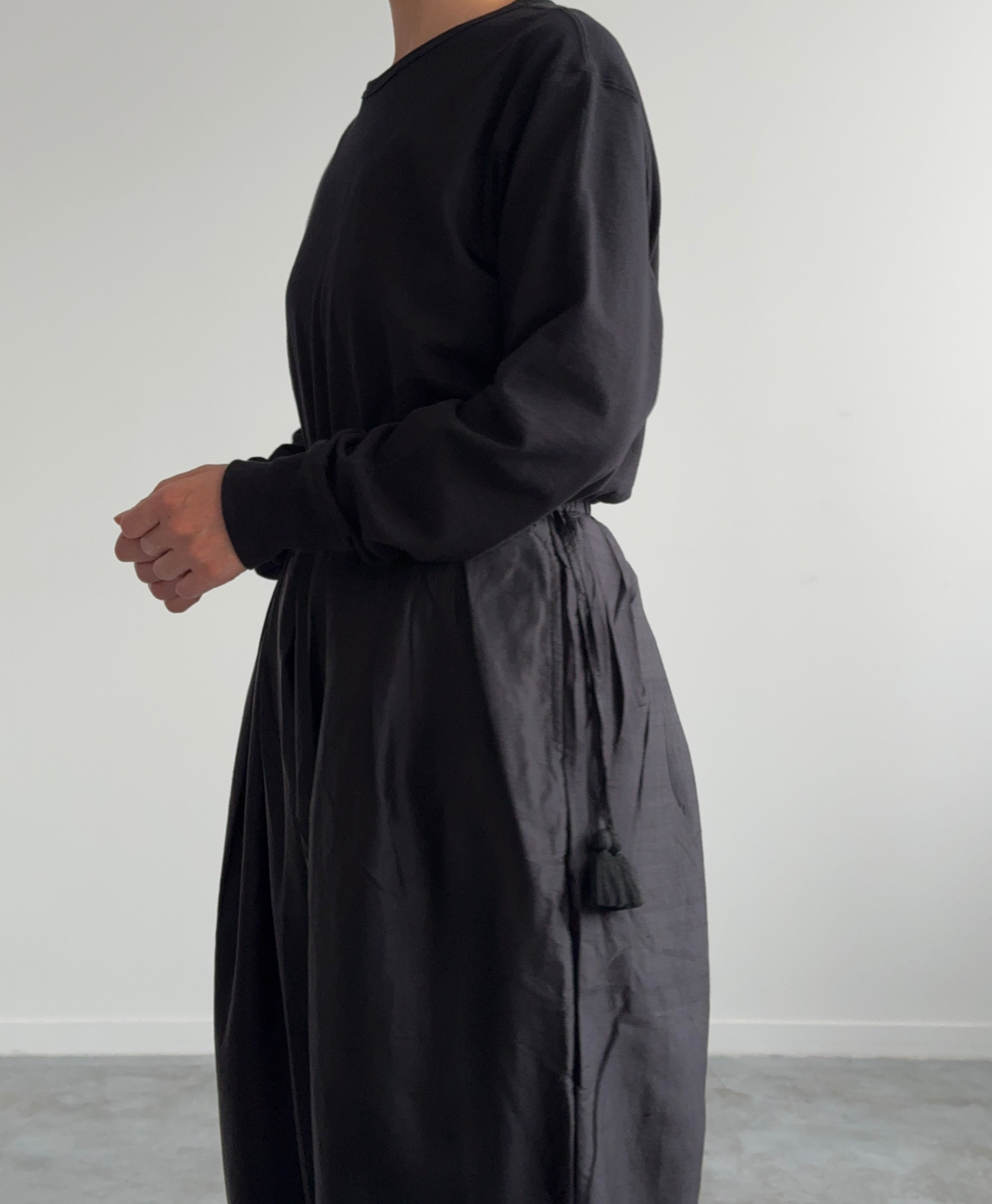 ブノン　パンツ BUNON | Wide Belt Pants - c a b i n e t O N L I N E S T O R E