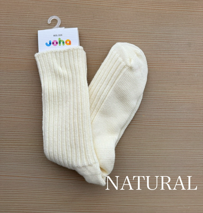 WOOL SOCKS (39/42)　ウールソックス　靴下　JOHA　通販　取扱店