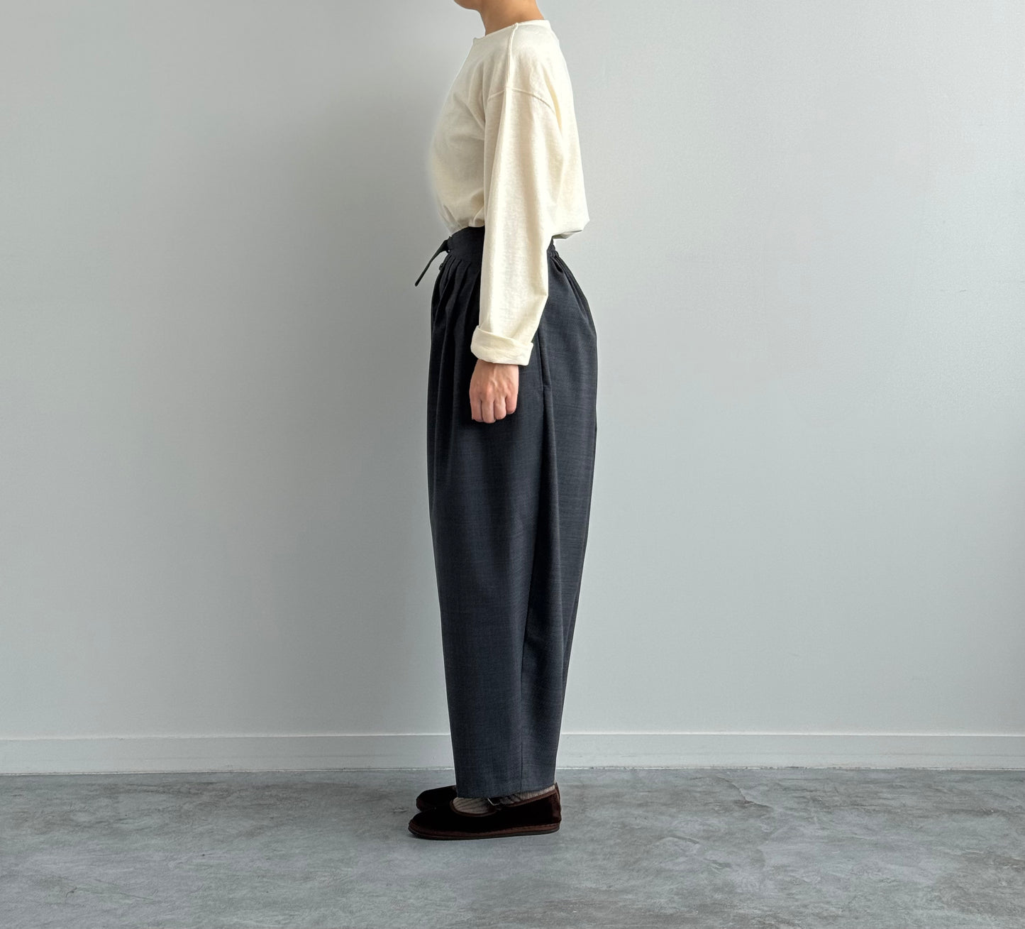 オーバルパンツTW　Porter des boutons　ポルテデブトン　通販　取扱店