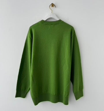 NEW BASIC CASHMERE KNIT PULL OVER  Yonetomi 米富繊維　カシミヤ　通販　取扱店