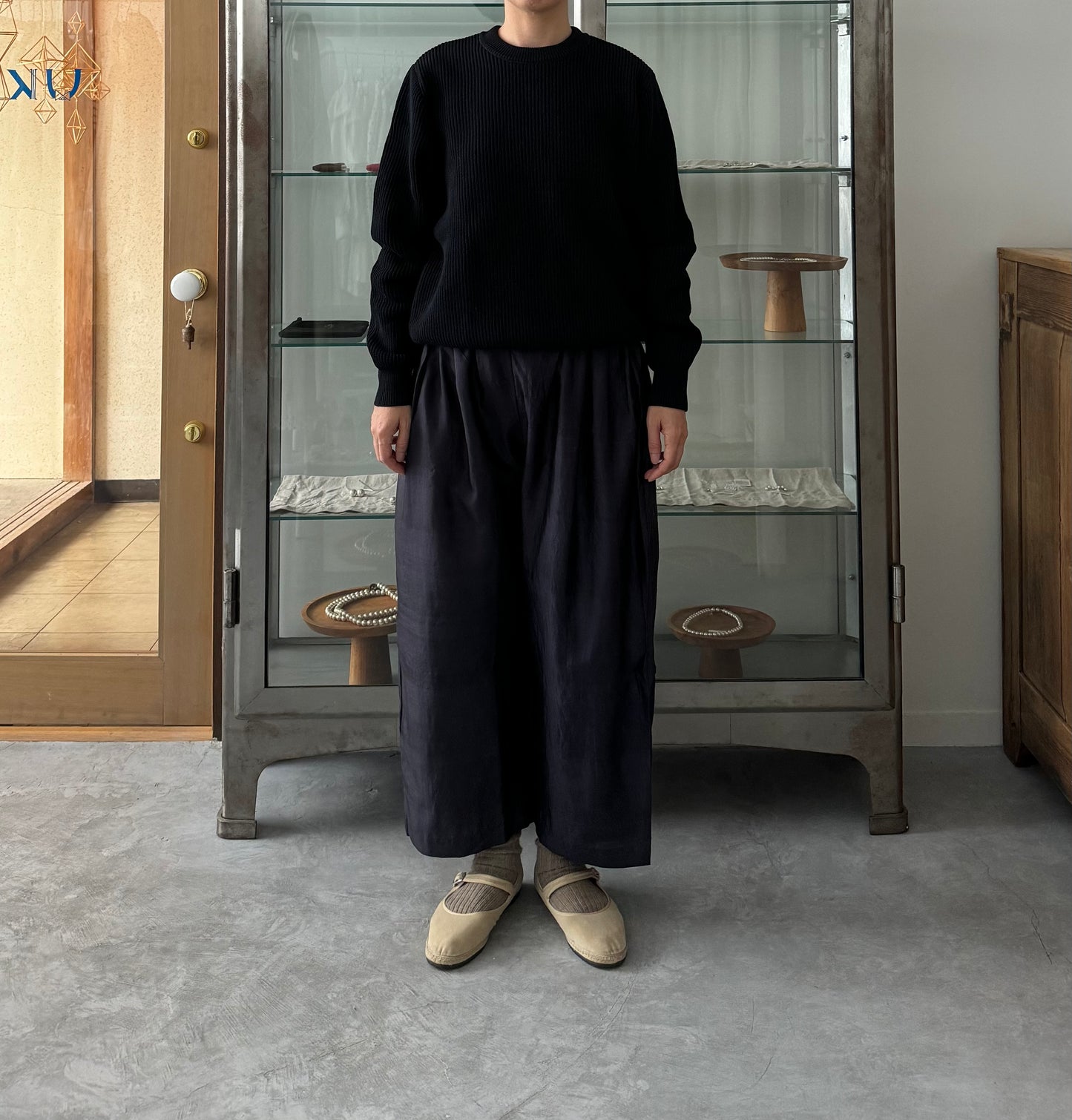 Wide Belt Pants　BUNON ブノン　通販　取扱店