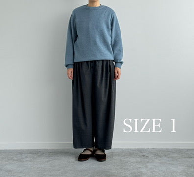 【DEADSTOCK YARN】Yonetomi SHETLAND WOOL SWEATER　通販　取扱店