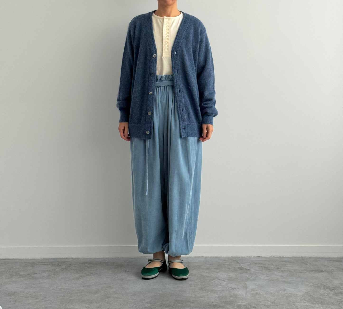 SHAGGY MOHAIR C/D Yonetomi 米富繊維　カーディガン　通販　取扱店