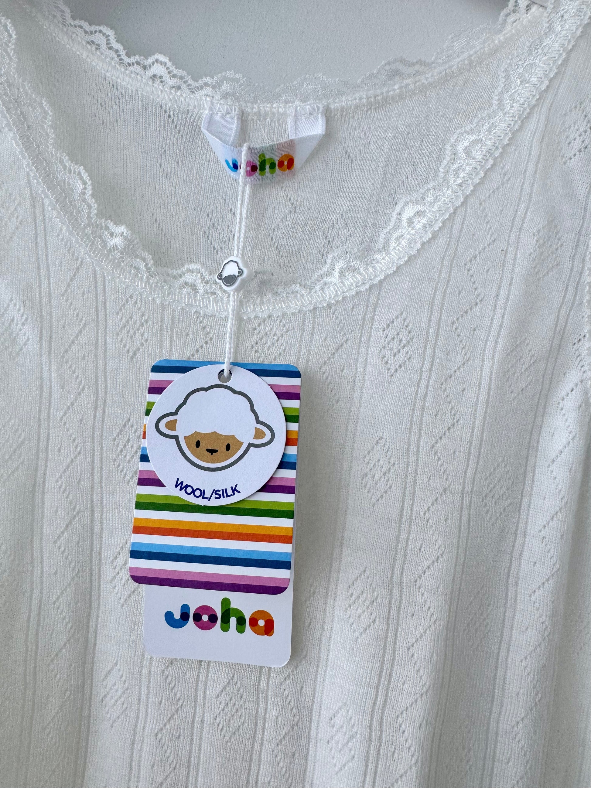 UNDERSHIRT (150)　JOHA 　ヨハ　キッズサイズ　ウールインナー タンクトップ　通販　取扱店