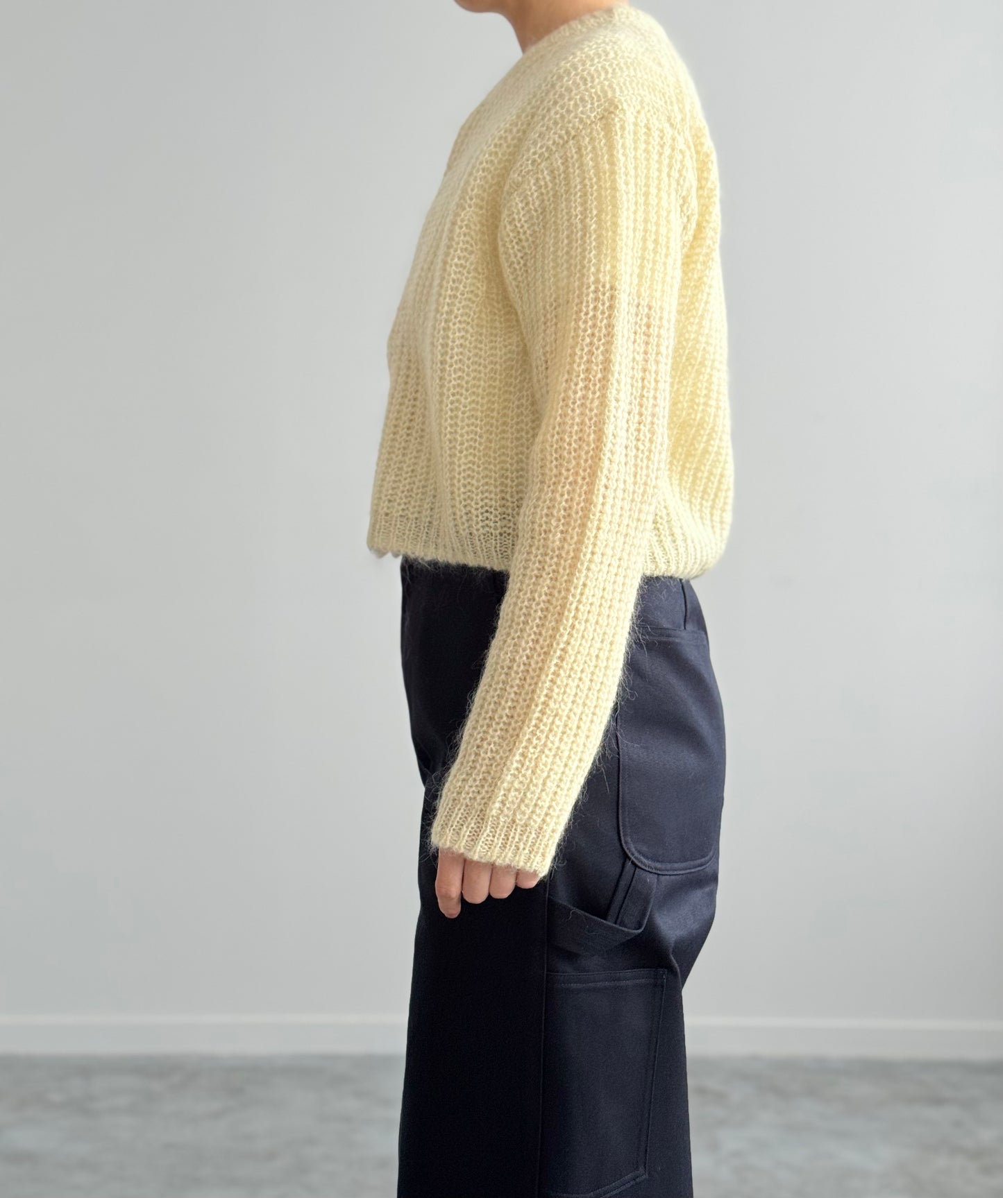 SHORT CARDIGAN　MORIKA モヘアカーディガン 通販　取扱店