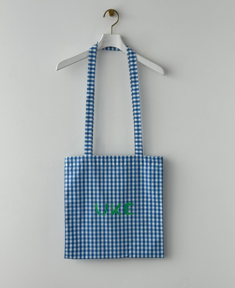 TOTE BAG ( GINGHAM CHECK )