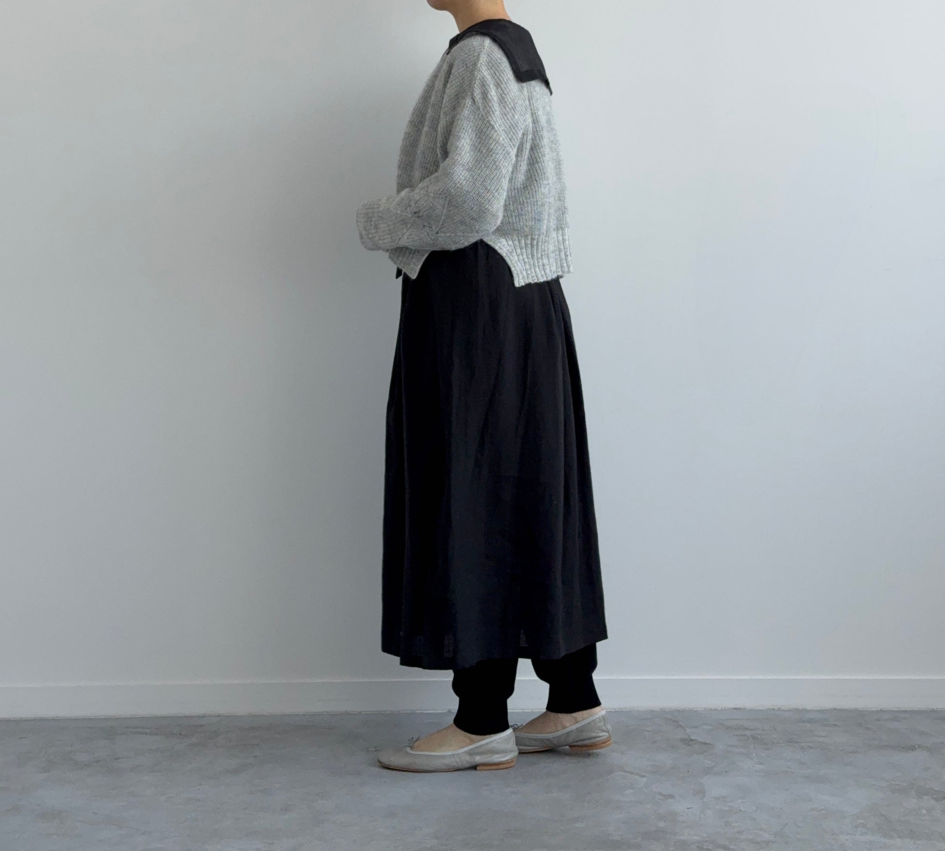 fondant ニットパンツ　Porter des boutons　ポルテデブトン　通販　取扱店