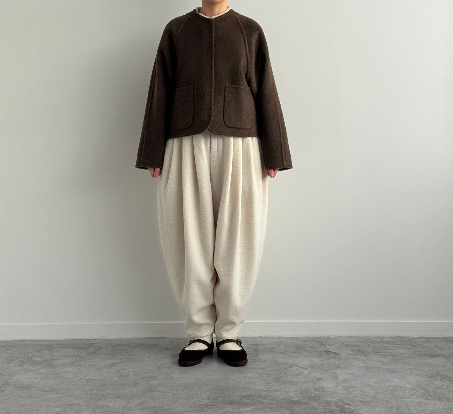 リバーシブルショートコート　Porter des boutons ポルテデブトン　通販　取扱店　広島