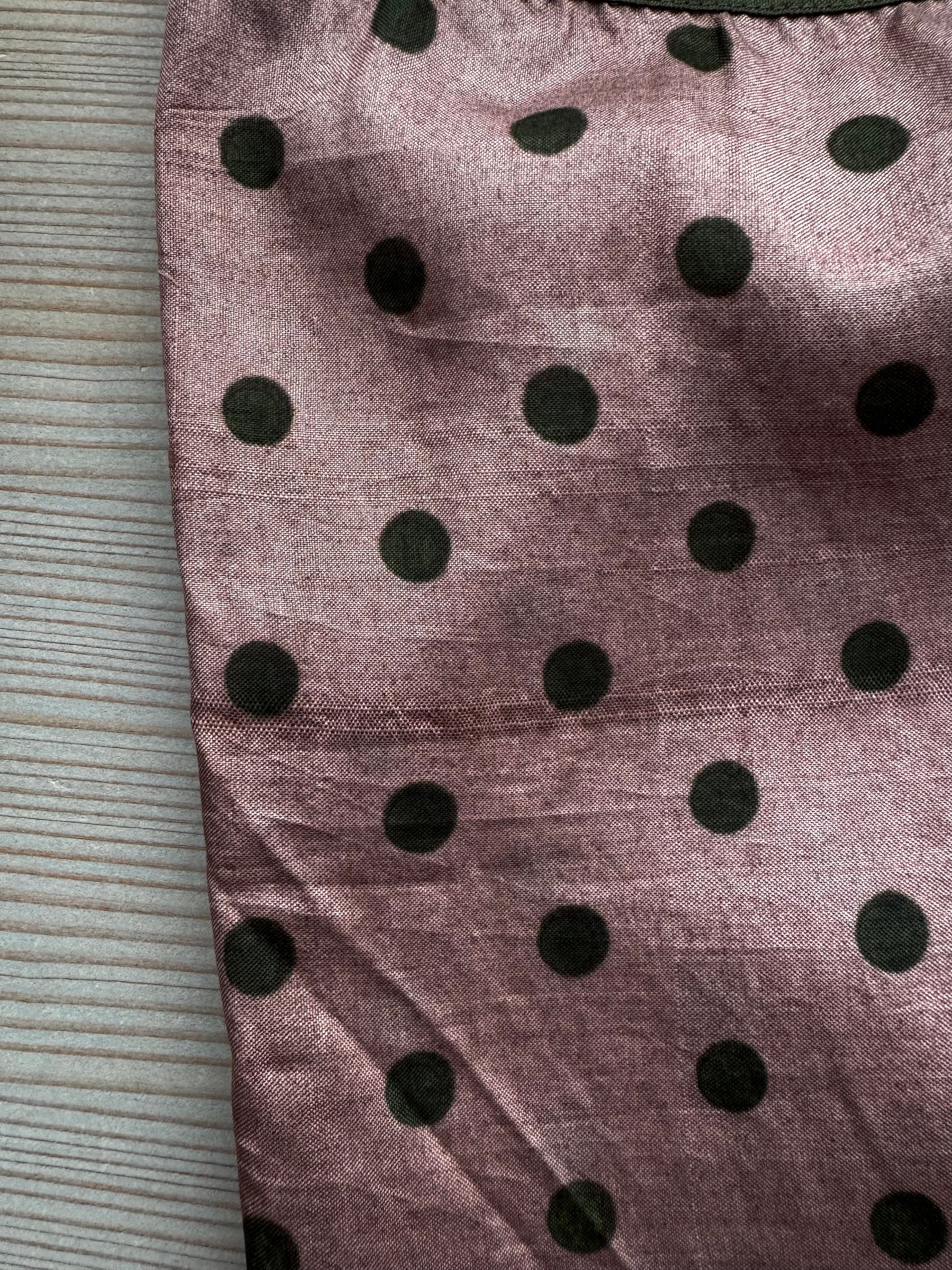 Khadi Scarf (Polka dots)　BUNON ブノン　スカーフ　通販　取扱店