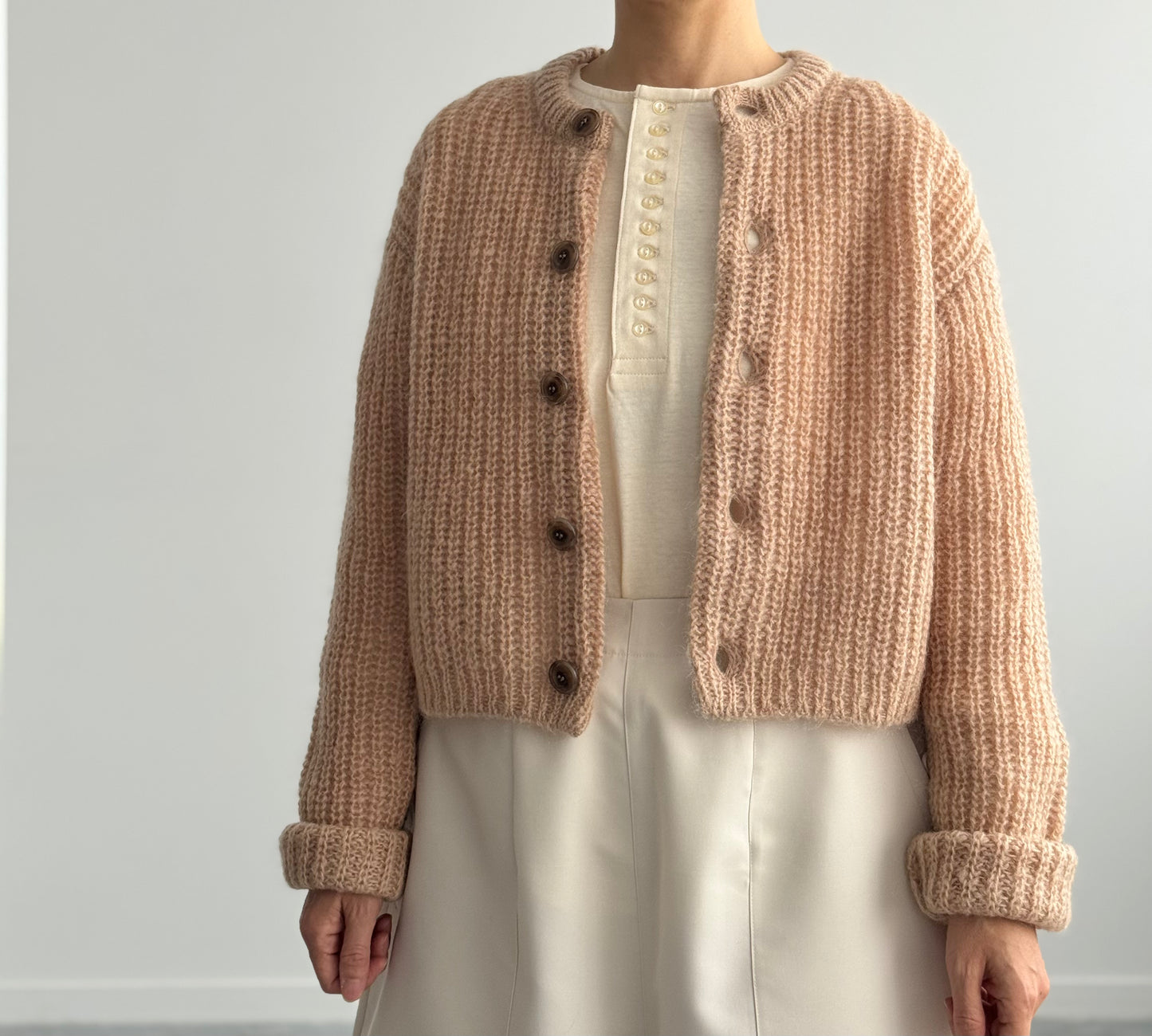 SHORT CARDIGAN　MORIKA モヘアカーディガン 通販　取扱店