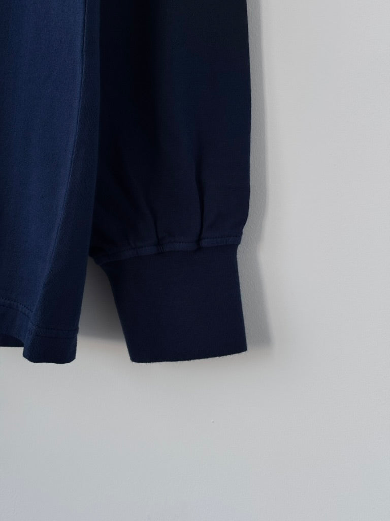 GARMENT DYED SOLID T-SHIRT (LONG SLEEVE) Yonetomi 米富繊維　長袖Tシャツ　通販　取扱店