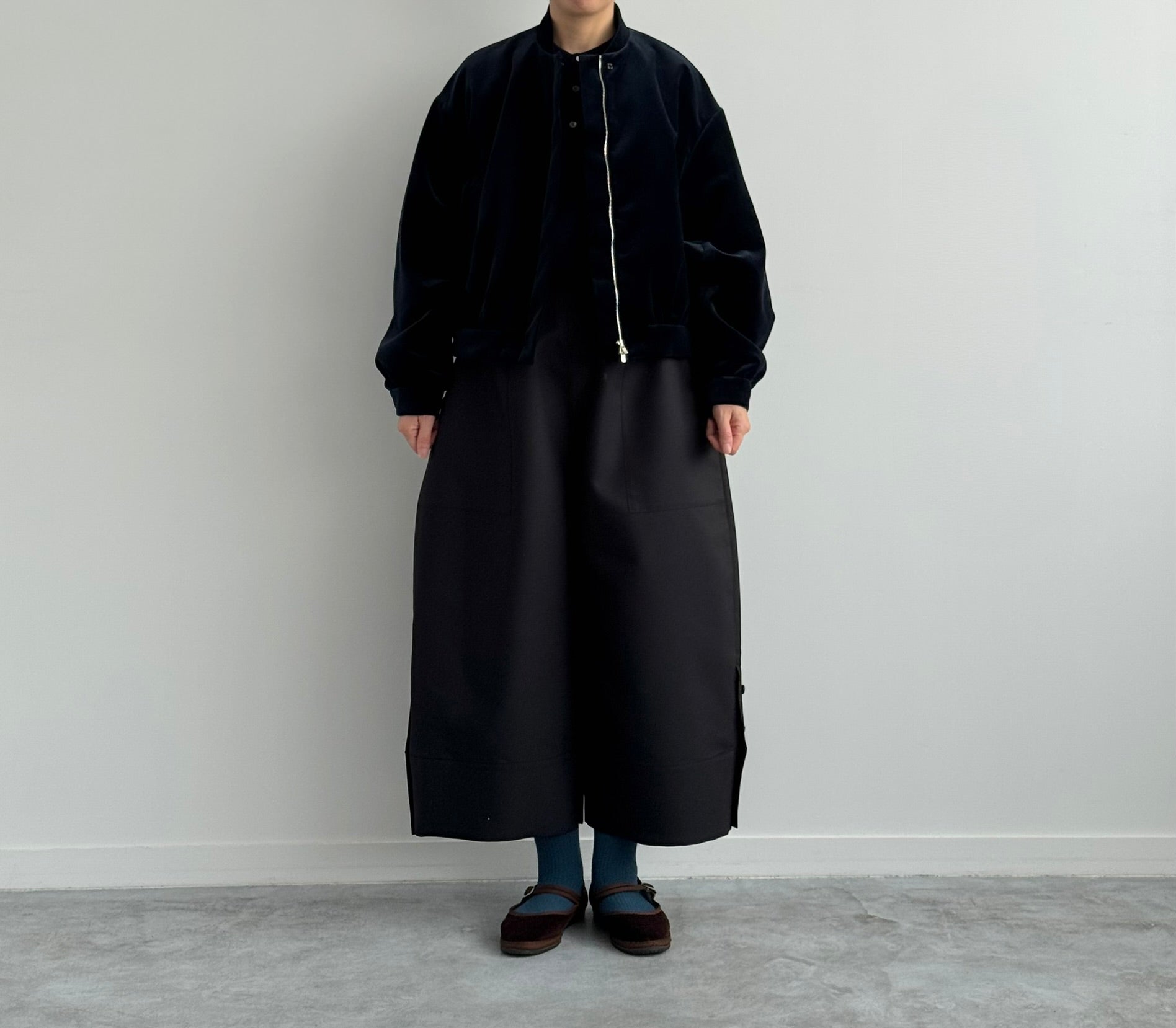 VELVET PADDED BLOUSON　TENNE HANDCRAFTED MODERN　ブルゾン　通販　取扱店