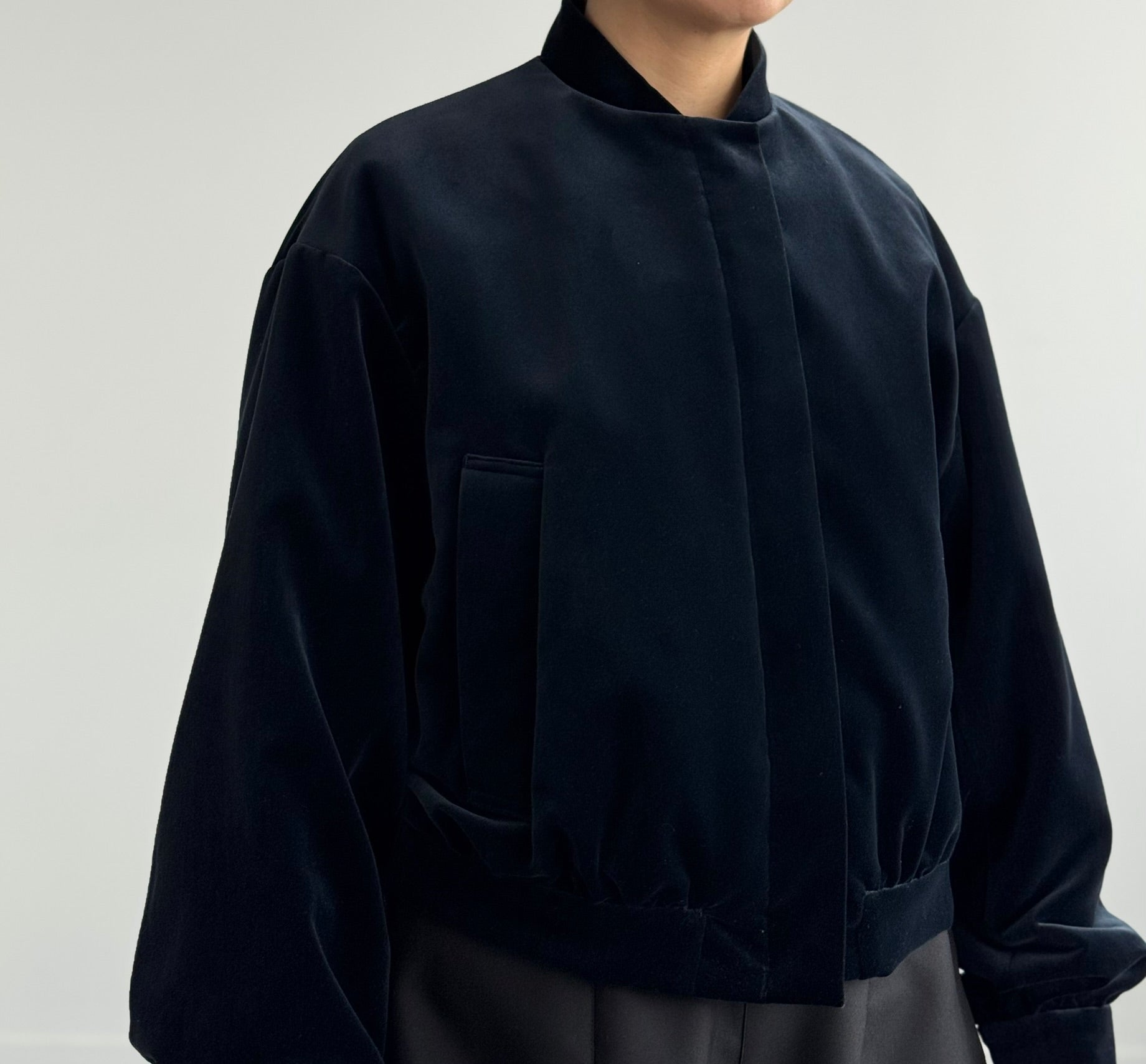 VELVET PADDED BLOUSON　TENNE HANDCRAFTED MODERN　ブルゾン　通販　取扱店