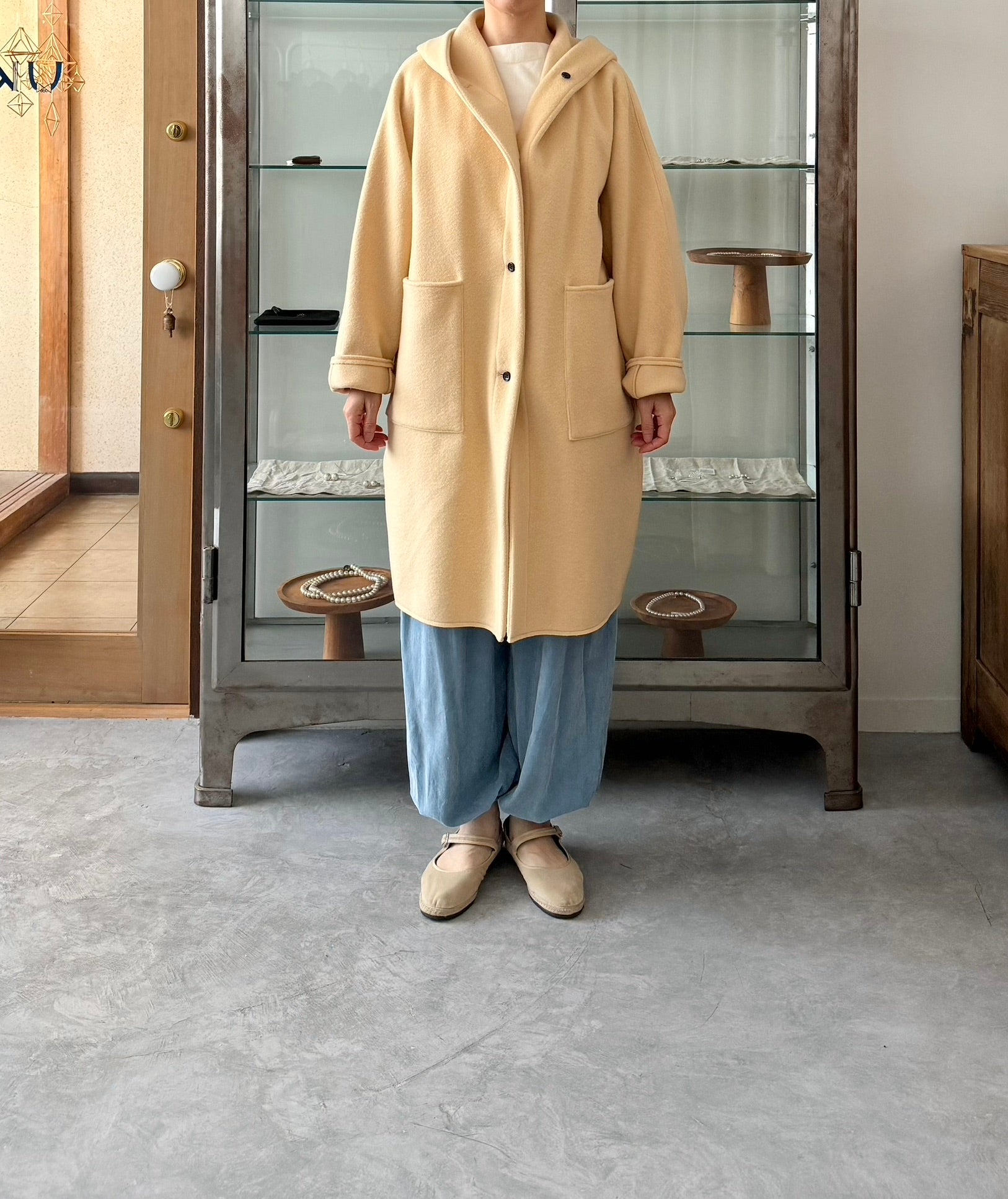 SUPER 140s LONG HOOD COAT　TENNE HANDCRAFTED MODERN コート　通販　取扱店