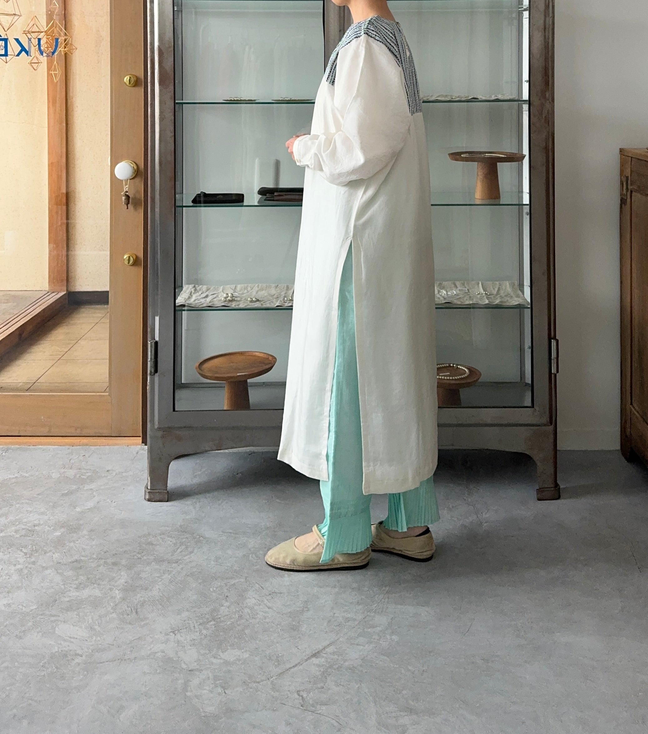 Kantha Slit Dress BUNON ブノン 通販 取扱店 – UKÉ_midori