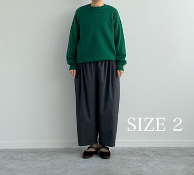 【DEADSTOCK YARN】Yonetomi SHETLAND WOOL SWEATER　通販　取扱店